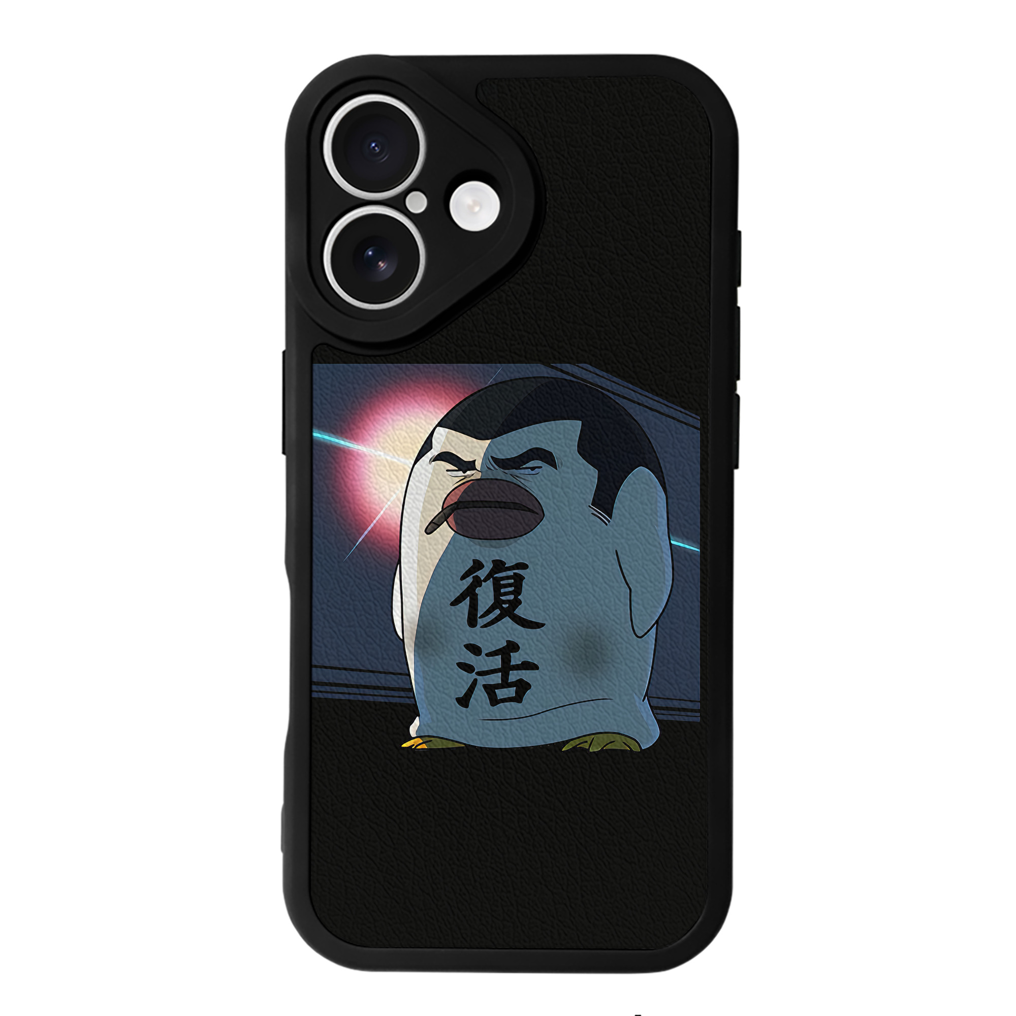 （画像用） ぎんたま 坂田銀時（さかたぎんとき） 神楽 志村新八（しむら しんぱち） GINTAMA Sakata Gintoki Kagura Shimura Shinpachi 【iPhone 16シリーズ対応】シリコンスマホケース（レザー調） 材質：シリコン